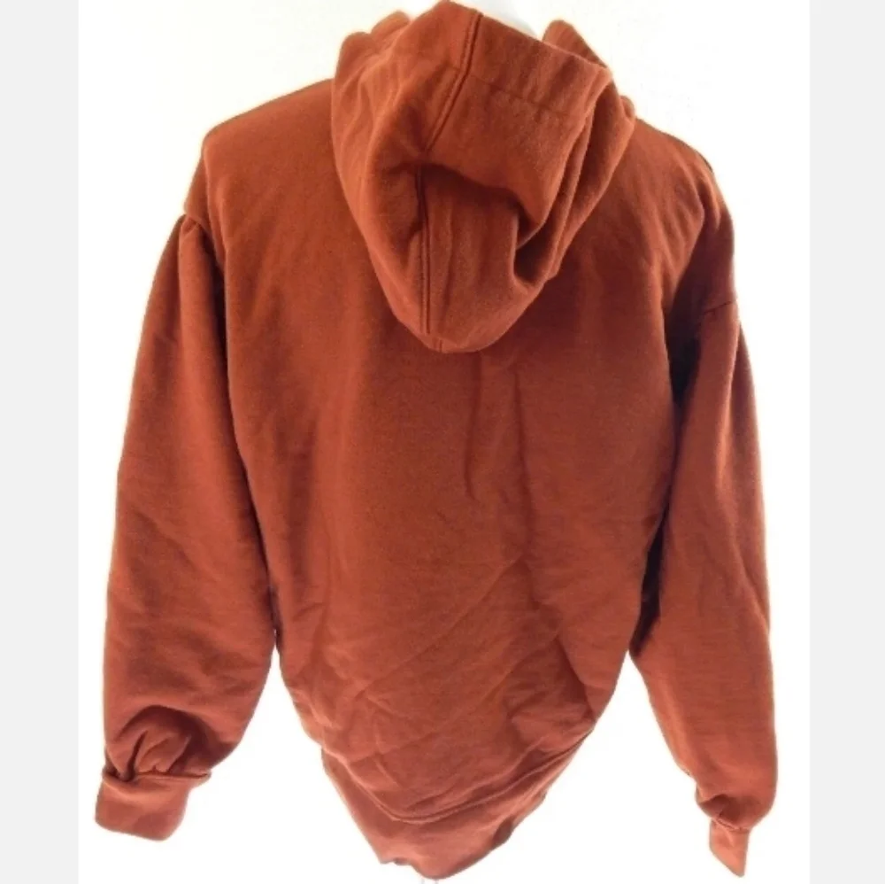 Madewell Pleat-Sleeve Shrunken Hoodie